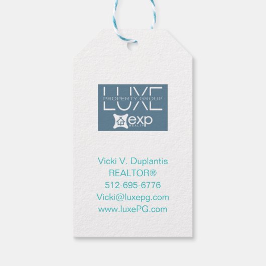 Germen zijn eng. | Pop op de markt Cadeaulabel (Achterkant)