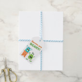 Germen zijn eng. | Pop op de markt Cadeaulabel (Met Touw)