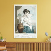 Germinal, zevende maand Republikeinse kalender Canvas Afdruk (Insitu (Woonkamer))