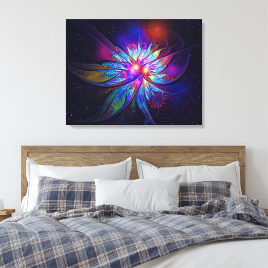 Germinatie Canvas Afdruk (Insitu (Slaapkamer))