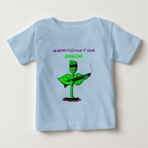 Germinator cyborg plant grappige cartoon