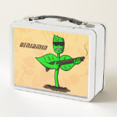 Germinator cyborg plant grappige cartoon (Achterkant)