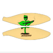 Germinator cyborg plant grappige cartoon basketbal (Panelen)