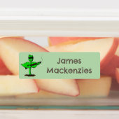 Germinator cyborg plant grappige cartoon gepersona labels (Aangebracht)