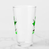 Germinator cyborg plant grappige cartoon glas (Links)