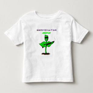Germinator cyborg plant grappige cartoon kinder shirts