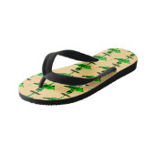 Germinator cyborg plant grappige cartoon kinder teenslippers (Schuin)