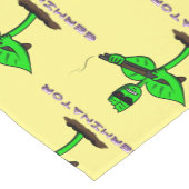 Germinator cyborg plant grappige cartoon korte tafelloper (Hoek)