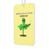 Germinator cyborg plant grappige cartoon luchtverfrisser (Links)