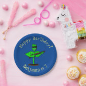 Germinator cyborg plant grappige cartoon papieren bordje (Feest)