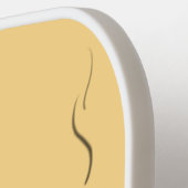 Germinator cyborg plant grappige cartoon pickleball paddle (Links Detail)