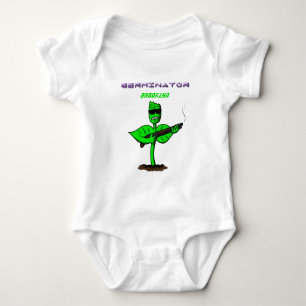 Germinator cyborg plant grappige cartoon romper