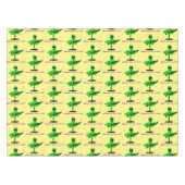 Germinator cyborg plant grappige cartoon tafelkleed (Voorkant (Horizontaal))