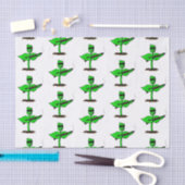 Germinator cyborg plant grappige cartoon tissuepapier (Craft)