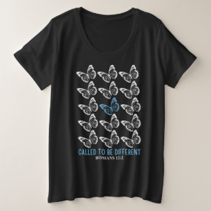 Geroepen om anders te zijn - Inspirerende christel Grote Maat T-shirt