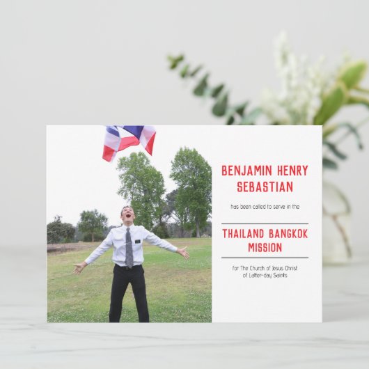 Geroepen om horizontale missionaire aankondiging t (Staand voorkant)