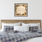 Geroerd Met Liefde Canvas Afdruk (Insitu (Slaapkamer))