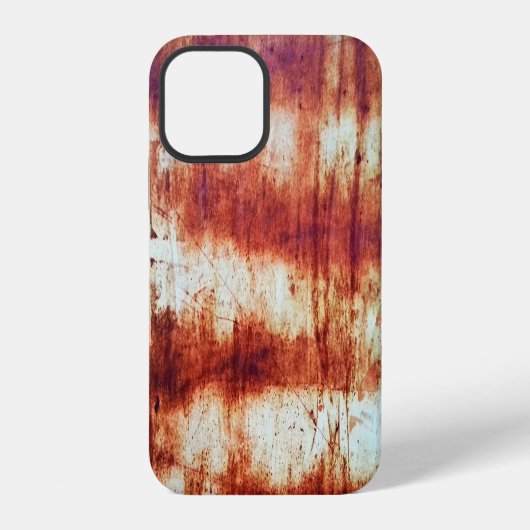 Geroest metaal, gestructureerde achtergrond. iPhone hoesje (Achterkant)