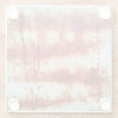 Geroest metaal, getextureerde achtergrond. glazen onderzetter (Achterkant)