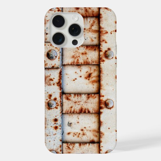 Geroest Metaal iPhone Hoesje (Achterkant)