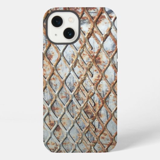 Geroest rooster iPhone hoesje (Achterkant)