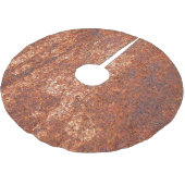 Geroest staaltextuur, abstracte achtergrond. kerstboom rok (Gekanteld)