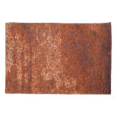 Geroest staaltextuur, abstracte achtergrond. kussensloop (Achterkant)