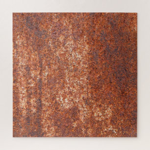 Geroest staaltextuur, abstracte achtergrond. legpuzzel