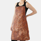 Geroest staaltextuur, abstracte achtergrond. schort (Insitu)