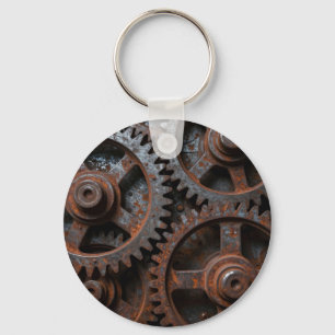 Geroeste Industrieel Mechanisme Sleutelhanger