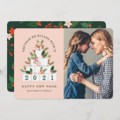 Gerold met het Kerstmis wc papier boom foto Feestdagenkaart (Voorkant / Achterkant)