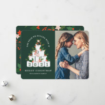 Gerold met het Kerstmis wc papier boom foto