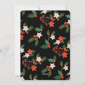 Gerold met het Kerstmis wc papier boom zwart Feestdagenkaart (Achterkant)