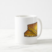 Gerold Toasted Cheese Sandwich Lunch Diner Food Koffiemok (Voorkant rechts)