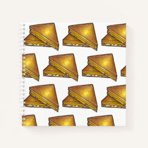 Gerold Toasted Cheese Sandwich Lunch Diner Food Notitieboek