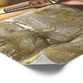 Gérôme - A Bischari Warrior Poster (Hoek)