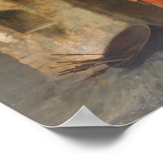 Gérôme - Cafe House, Cairo Poster (Hoek)