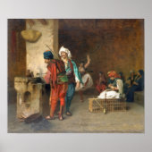 Gérôme - Cafe House, Cairo Poster (Voorkant)