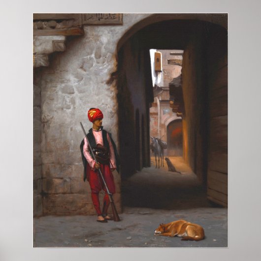 Gérôme - De Bewaker Poster (Voorkant)