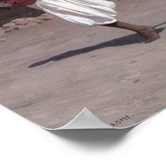 Gérôme - de lopers van de Pasjas Poster (Hoek)