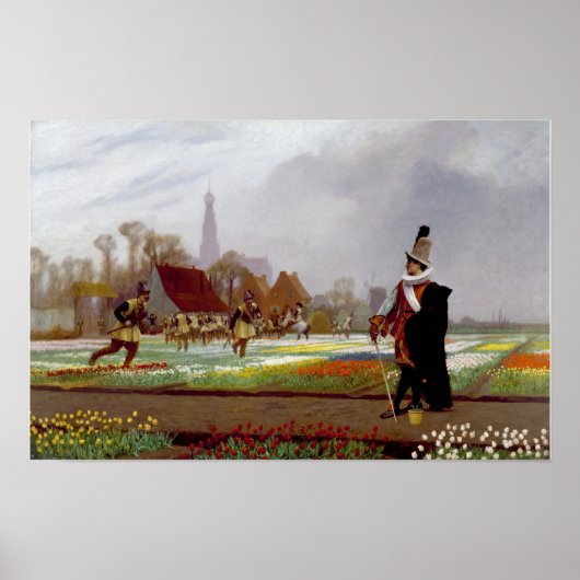 Gérôme - De Tulip Folly Poster (Voorkant)
