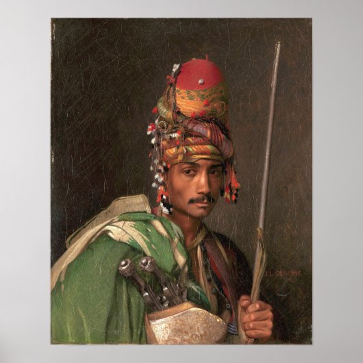 Gérôme - Een Bashi Bazouk Poster (Voorkant)