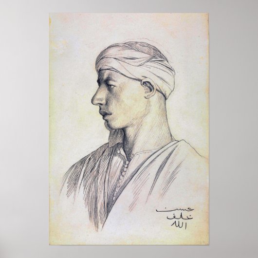 Gérôme - Een Egyptische Fellah Poster (Voorkant)