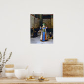 Gérôme - Een sultan in gebed 1887 Poster (Keuken)