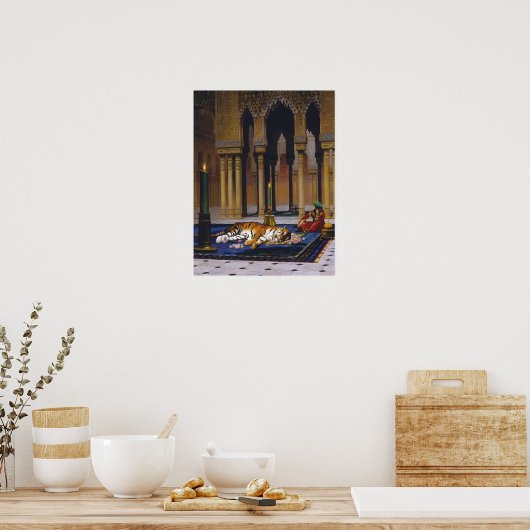 Gérôme - Grief Pasha Poster (Keuken)