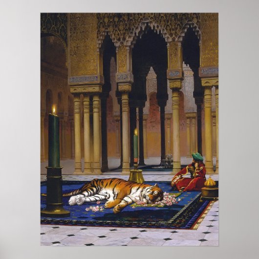 Gérôme - Grief Pasha Poster (Voorkant)