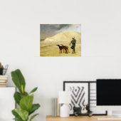 Gérôme - In De Woestijn Poster (Thuiskantoor)
