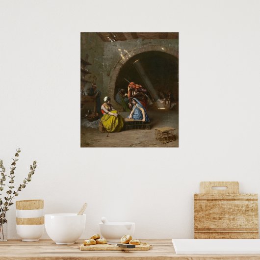 Gérôme - Interieur Poster (Keuken)