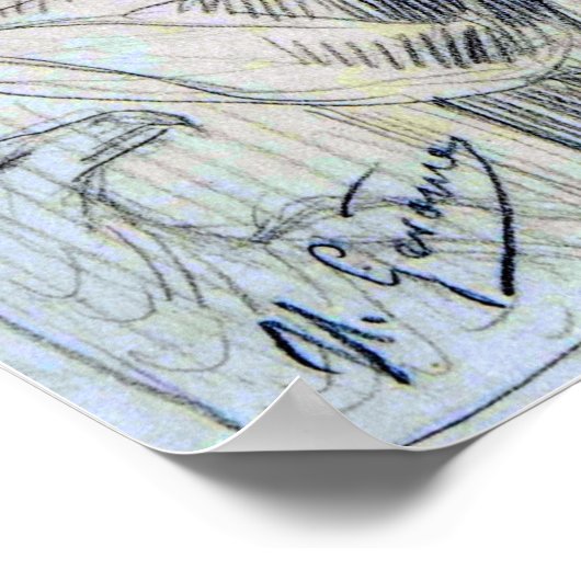 Gérôme - Julius Caesar Poster (Hoek)