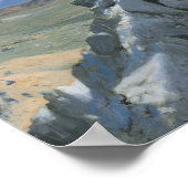 Gérôme - Leeuw op de uitkijk Poster (Hoek)